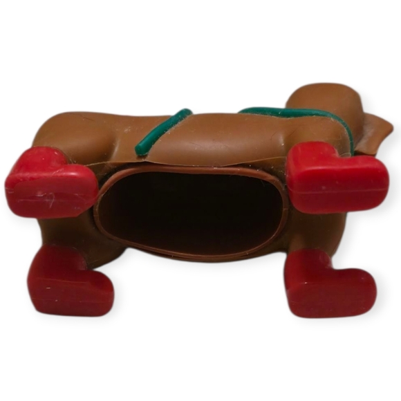 NWT Bath & Body Works Dascshund Reindeer Holiday Dog Hand Sanitizer Holder - Picture 2 of 4